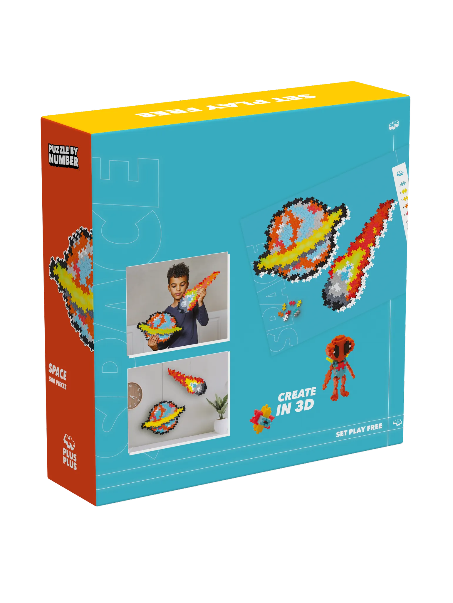 Puzzle By Number - Space